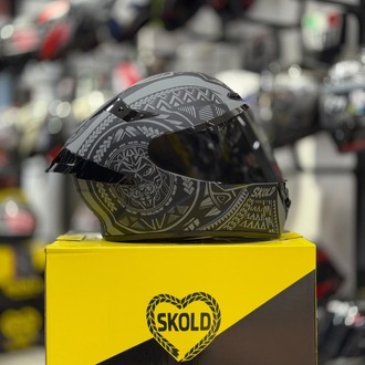 Skold Full Mat Mosaıc Kask