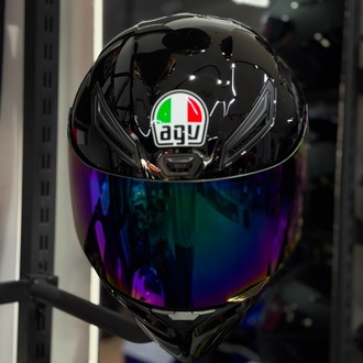 Agv K1 S Mono Black Kapalı Kask (MOR VİZÖR)
