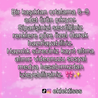Sürpriz kaşık- 1 kepçe