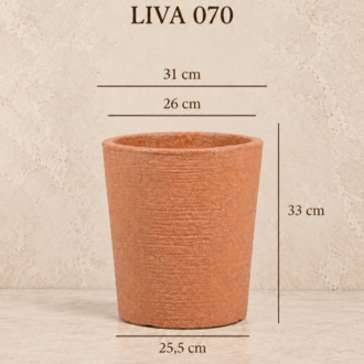 BOSTANN DEKORATİF SAKSI - LIVA 070 - 20 LİTRE