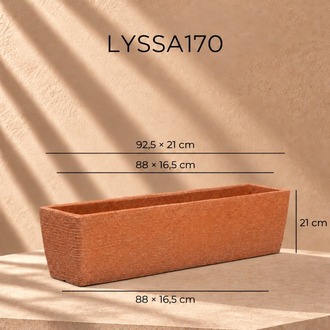BOSTANN DEKORATİF SAKSI - LYSSA 170 - 27 LİTRE