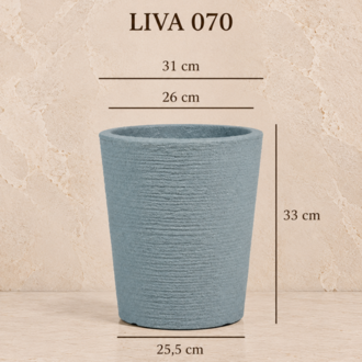 BOSTANN DEKORATİF SAKSI - LIVA 070 - 20 LİTRE