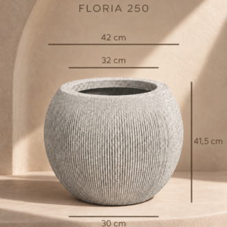 BOSTANN DEKORATİF SAKSI - FLORIA 250 - 66 LİTRE