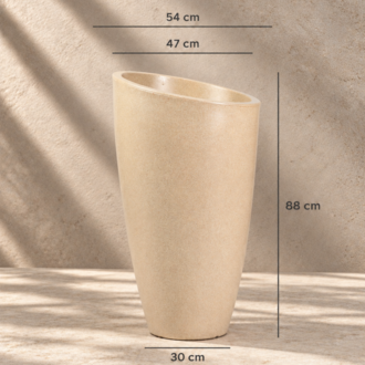 BOSTANN DEKORATİF SAKSI - NILA 310 - 77 LİTRE