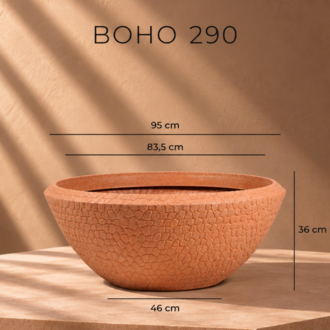 BOSTANN DEKORATİF SAKSI - BOHO 290 - 157 LİTRE