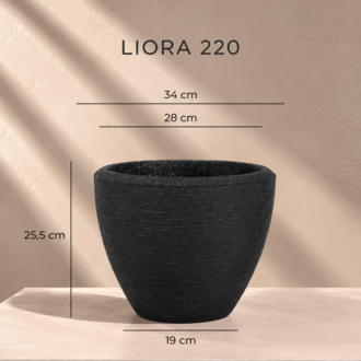 BOSTANN DEKORATİF SAKSI - LIORA 220 - 13 LİTRE