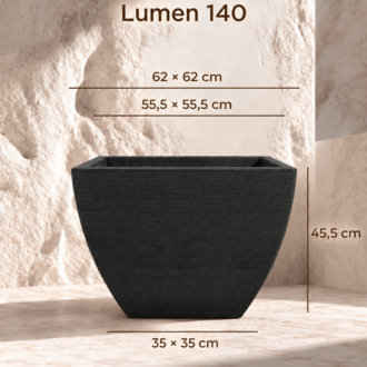 BOSTANN DEKORATİF SAKSI - LUMEN 140 - 125 LİTRE