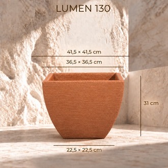 BOSTANN DEKORATİF SAKSI - LUMEN 130 - 35 LİTRE