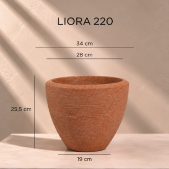 BOSTANN DEKORATİF SAKSI - LIORA 220 - 13 LİTRE