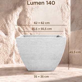 BOSTANN DEKORATİF SAKSI - LUMEN 140 - 125 LİTRE