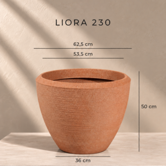 BOSTANN DEKORATİF SAKSI - LIORA 230 - 94 LİTRE