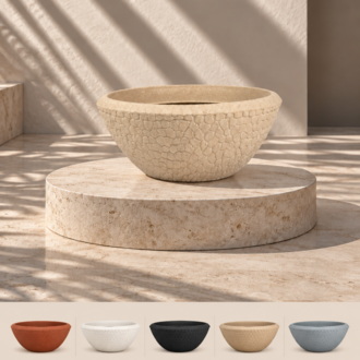 BOSTANN DEKORATİF SAKSI - BOHO 280 - 40 LİTRE