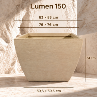 BOSTANN DEKORATİF SAKSI - LUMEN 150 - 300 LİTRE
