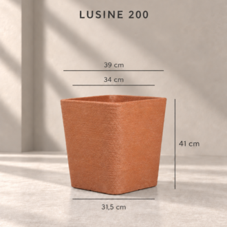 BOSTANN DEKORATİF SAKSI - LUSINE 200 - 47 LİTRE