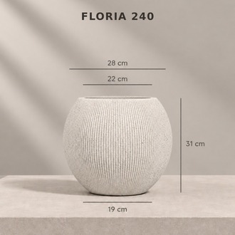 BOSTANN DEKORATİF SAKSI - FLORIA 240 - 22 LİTRE