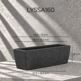 BOSTANN DEKORATİF SAKSI - LYSSA 160 - 18 LİTRE