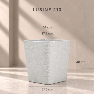BOSTANN DEKORATİF SAKSI - LUSINE 210 - 74 LİTRE