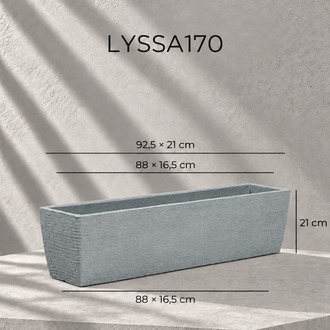 BOSTANN DEKORATİF SAKSI - LYSSA 170 - 27 LİTRE