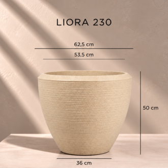 BOSTANN DEKORATİF SAKSI - LIORA 230 - 94 LİTRE