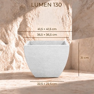 BOSTANN DEKORATİF SAKSI - LUMEN 130 - 35 LİTRE