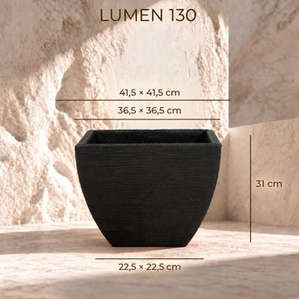 BOSTANN DEKORATİF SAKSI - LUMEN 130 - 35 LİTRE