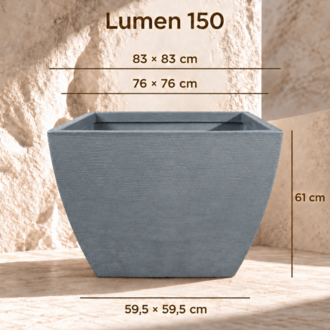 BOSTANN DEKORATİF SAKSI - LUMEN 150 - 300 LİTRE