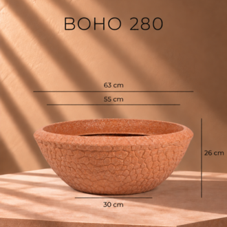 BOSTANN DEKORATİF SAKSI - BOHO 280 - 40 LİTRE