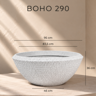 BOSTANN DEKORATİF SAKSI - BOHO 290 - 157 LİTRE