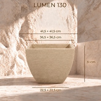 BOSTANN DEKORATİF SAKSI - LUMEN 130 - 35 LİTRE
