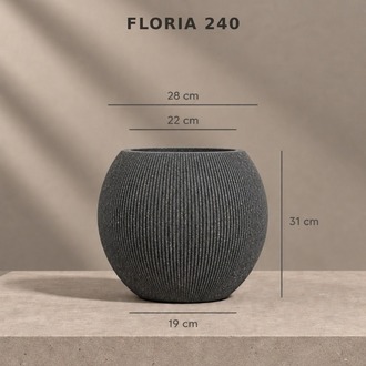BOSTANN DEKORATİF SAKSI - FLORIA 240 - 22 LİTRE