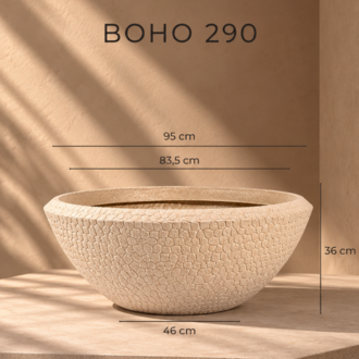 BOSTANN DEKORATİF SAKSI - BOHO 290 - 157 LİTRE