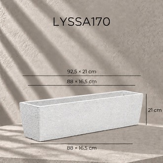 BOSTANN DEKORATİF SAKSI - LYSSA 170 - 27 LİTRE
