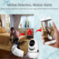 Ev Güvenlik 1080p Wifi Akıllı Kamera Bebek Monitör Hareket Algılama Sesli Alarm Ses Dinleme Gece Gör