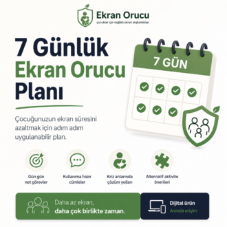 7 Günlük Ekran Orucu Planı