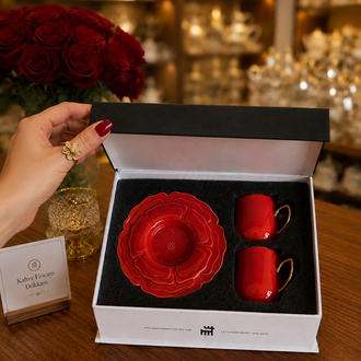 KARACA ROSE 2’Lİ KAHVE FİNCAN SET