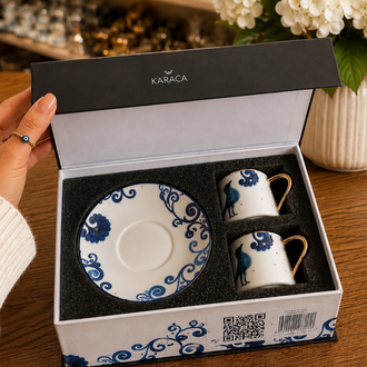 KARACA PASSORA 2’Lİ KAHVE FİNCAN SET