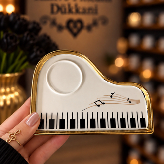 PİYANO 2 KİŞİLİK PORSELEN FİNCAN SET 