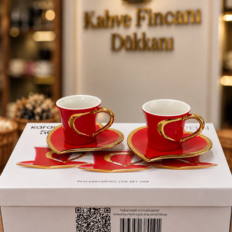 KARACA LOVE 2’Lİ FİNCAN SET