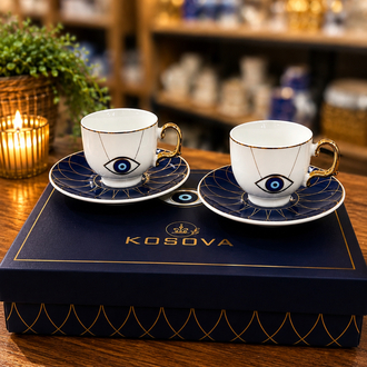 KOSOVA 2’Lİ KAHVE FİNCAN SET