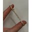 Işıltı İşlemeli Gold Zincir Bileklik