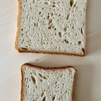 2000g %100 Ekşi Mayalı Sütlü Tereyağlı XL Tost Ekmeği