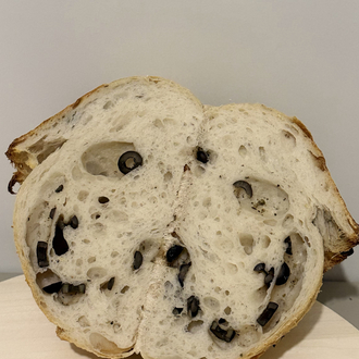930g %100 Ekşi Mayalı Zeytinli Kekikli