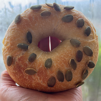%100 ekşi mayalı Bagel