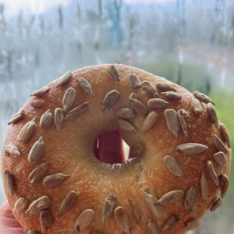 %100 ekşi mayalı Bagel