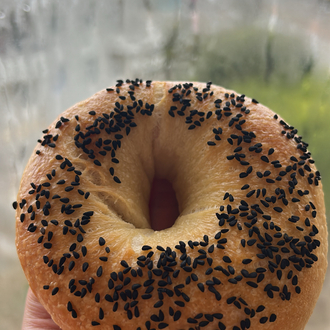 %100 ekşi mayalı Bagel