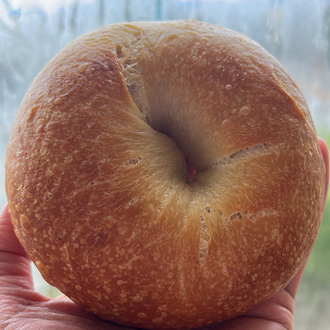 %100 ekşi mayalı Bagel