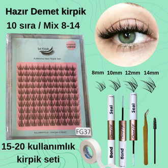 Demet kirpik FG37 set