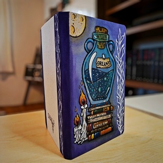 Purple Potion - El Çizimi A5 Defter