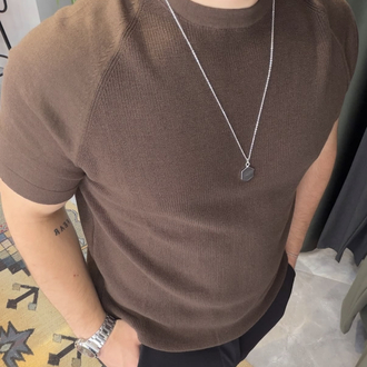 Dokulu premium triko tişört