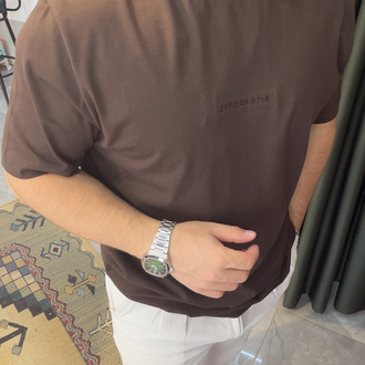 Premium Bisiklet Yaka Triko Tişört